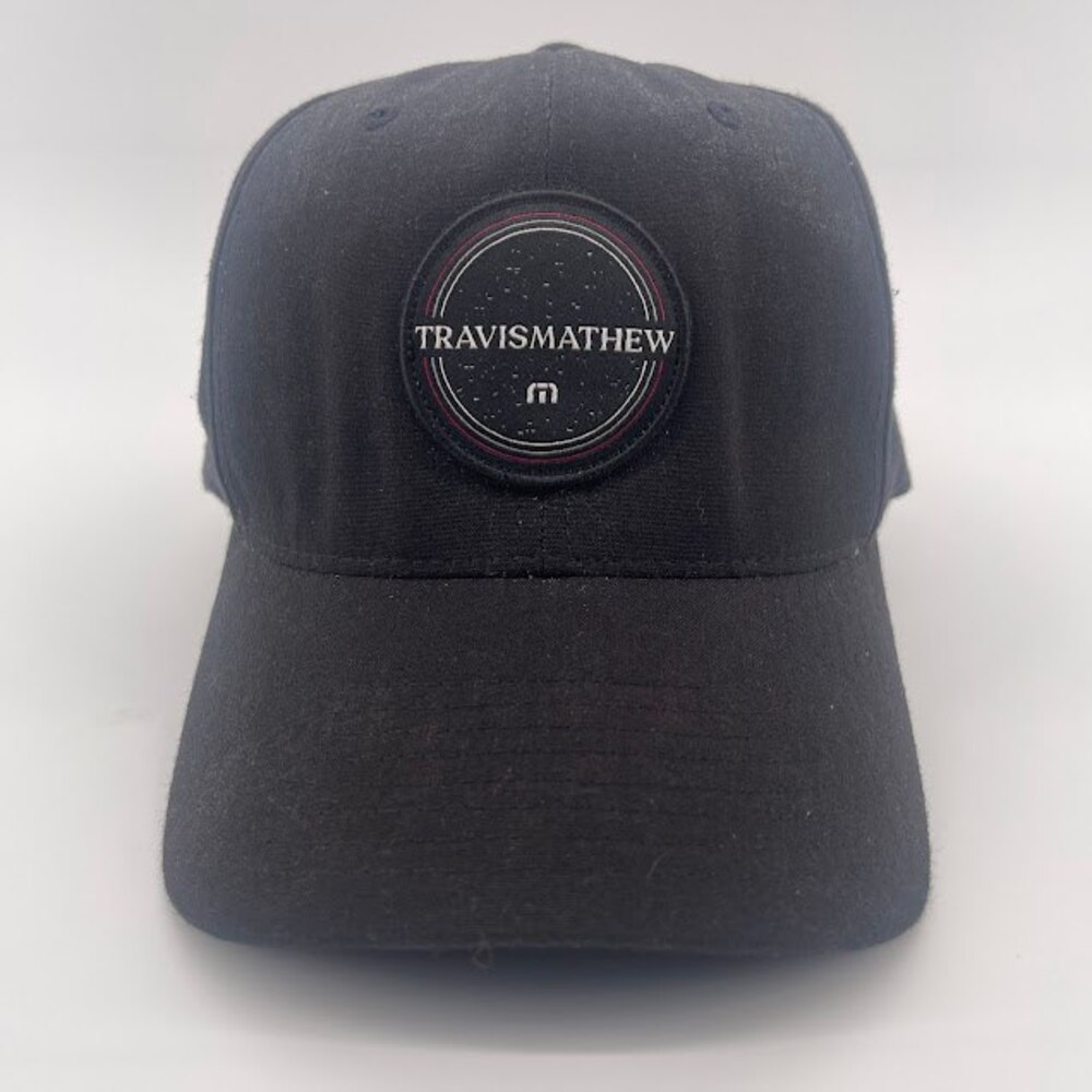 TravisMathew Flexfit‎ Hat Baseball Cap Fitted L-XL Black